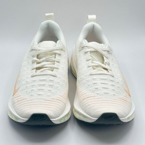 Nike React X Infinity Run 4 Sail-Crimson-Vapor Green Women's Size 11 HJ7666-133 - Picture 3 of 10